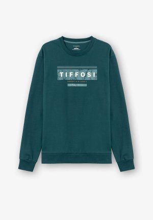 Sweat verde com estampa para homem da Tiffosi