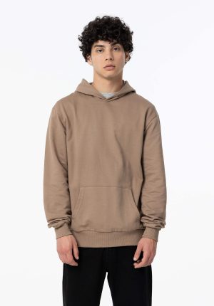 Hoodie básico cor terra para boy da Tiffosi