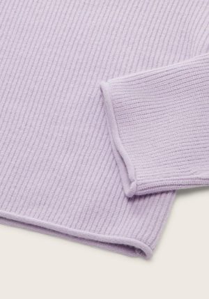 Camisola lilás c/ decote redondo para girl da Tom Tailor