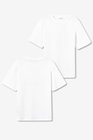 T-shirt branca c/ logo para homem da Tiffosi