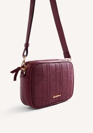 Carteira bordô c/ alça para mulher da Gioseppo